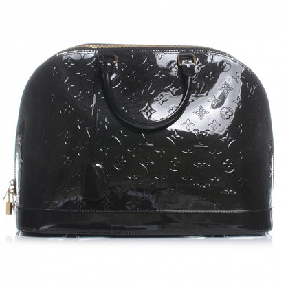 Louis Vuitton Vernis Alma GM Terre d Ombre 1 of 8