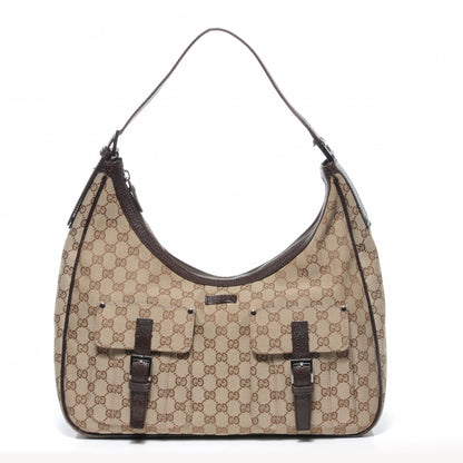 Gucci Monogram Pocket Hobo Ebony 1 of 8