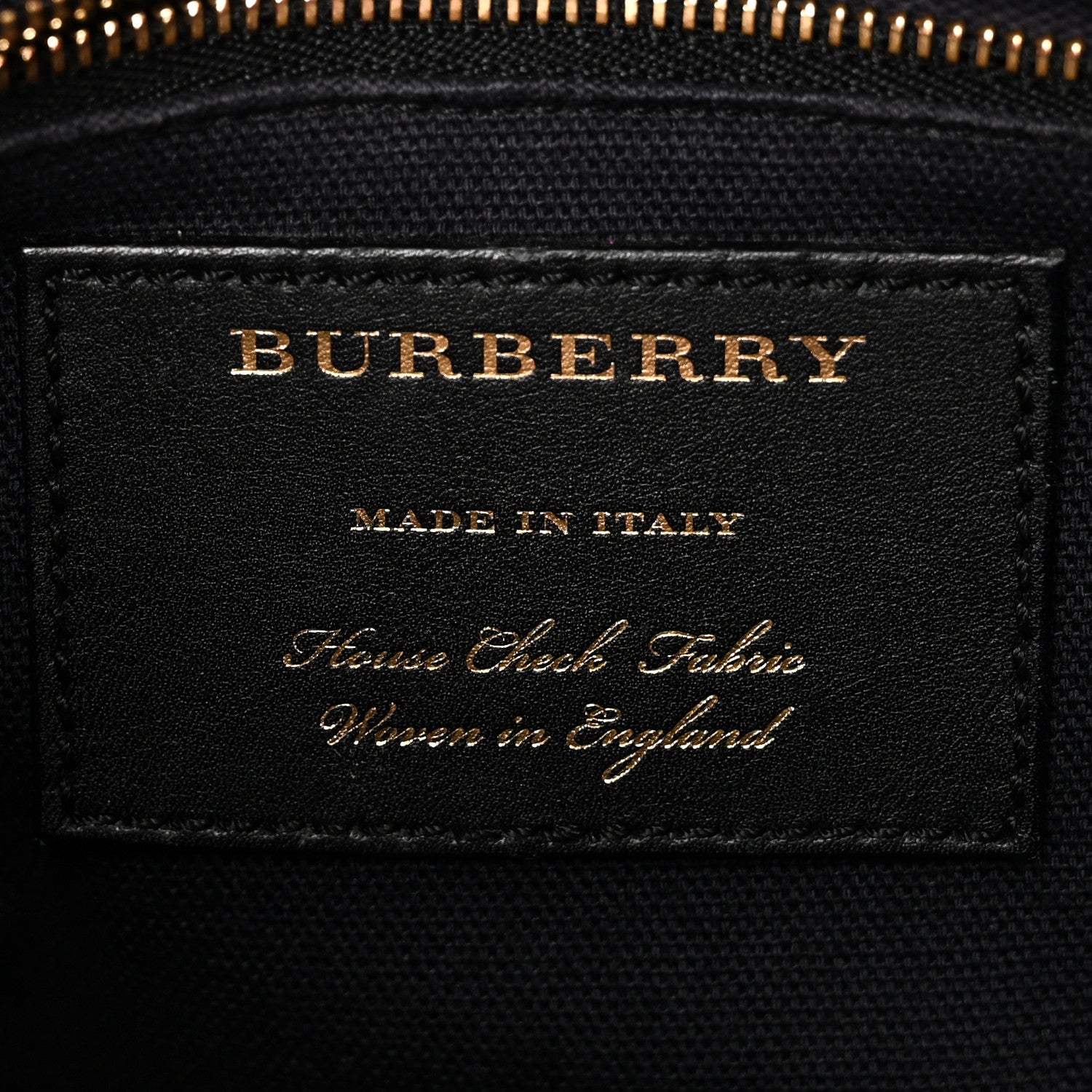 Burberry Grainy Calfskin House Check Small Banner Tote Red 6 of 9