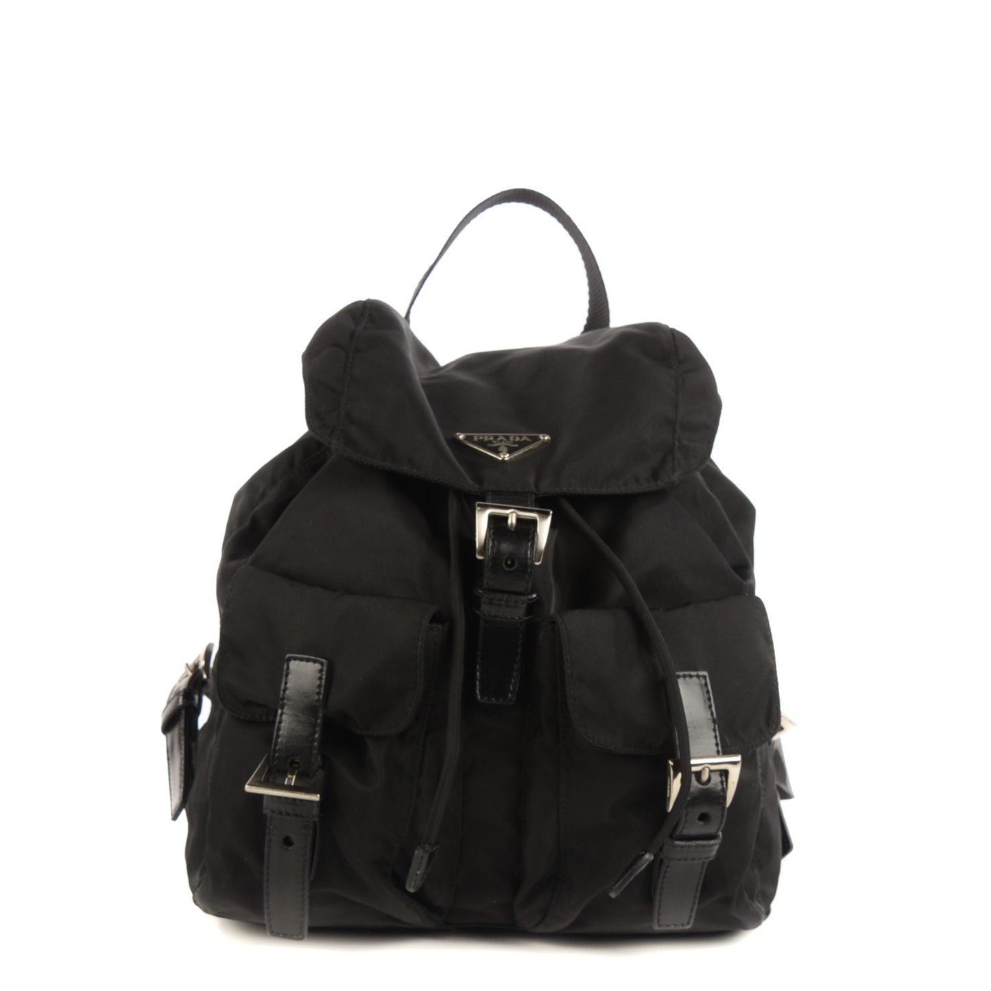 Nylon Vela Small Backpack Black