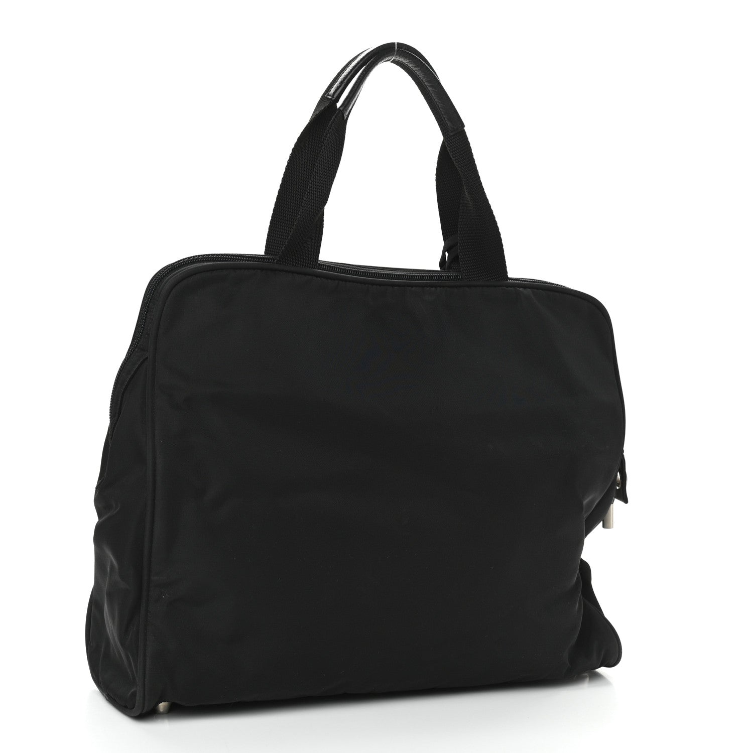 Prada Tessuto Nylon Briefcase Black 3 of 13