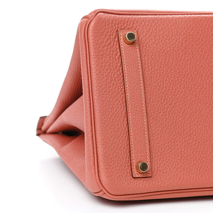 Hermes Togo Birkin 35 Rose Thé 5 of 10