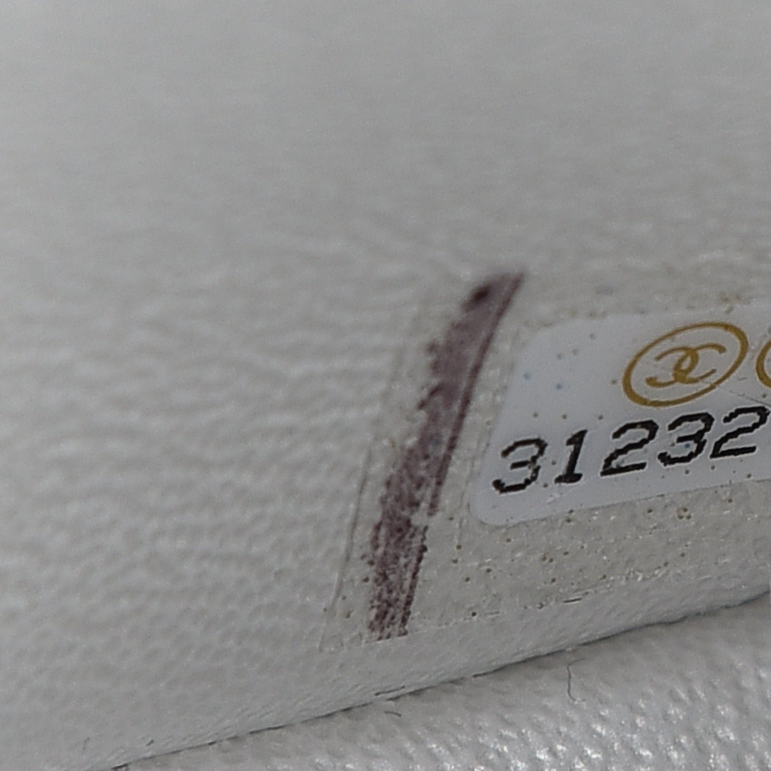 Chanel Iridescent Caviar Quilted Mini Top Handle Rectangular Flap White 7 of 9