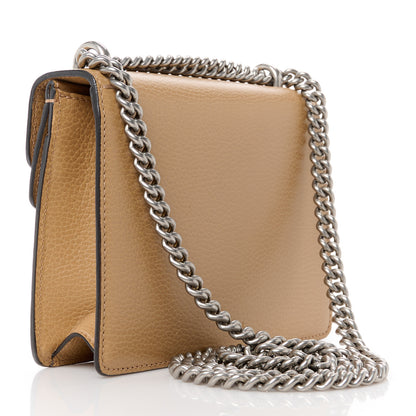Gucci Dollar Calfskin Crystal Mini Dionysus Shoulder Bag Natural Tan Black Diamond 3 of 11