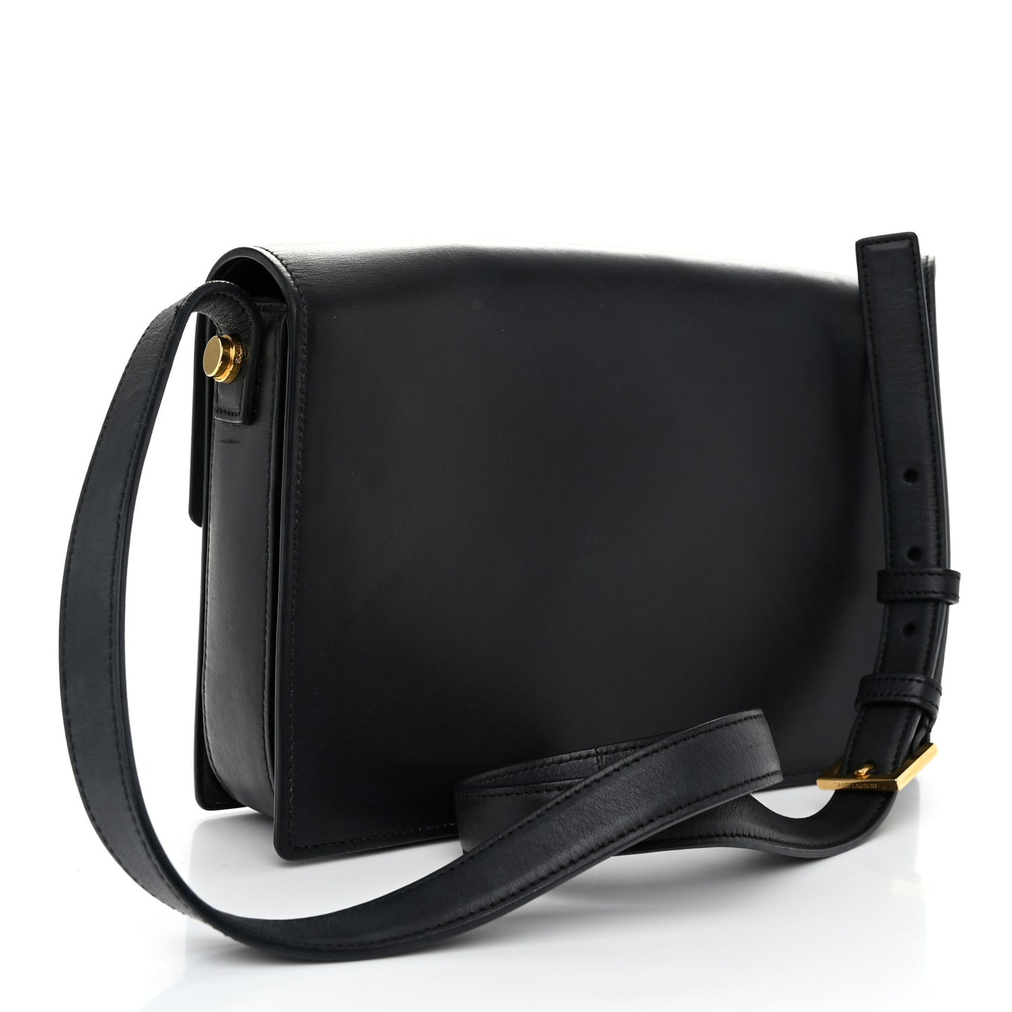 Calfskin Medium Classic Lulu Bag Black White