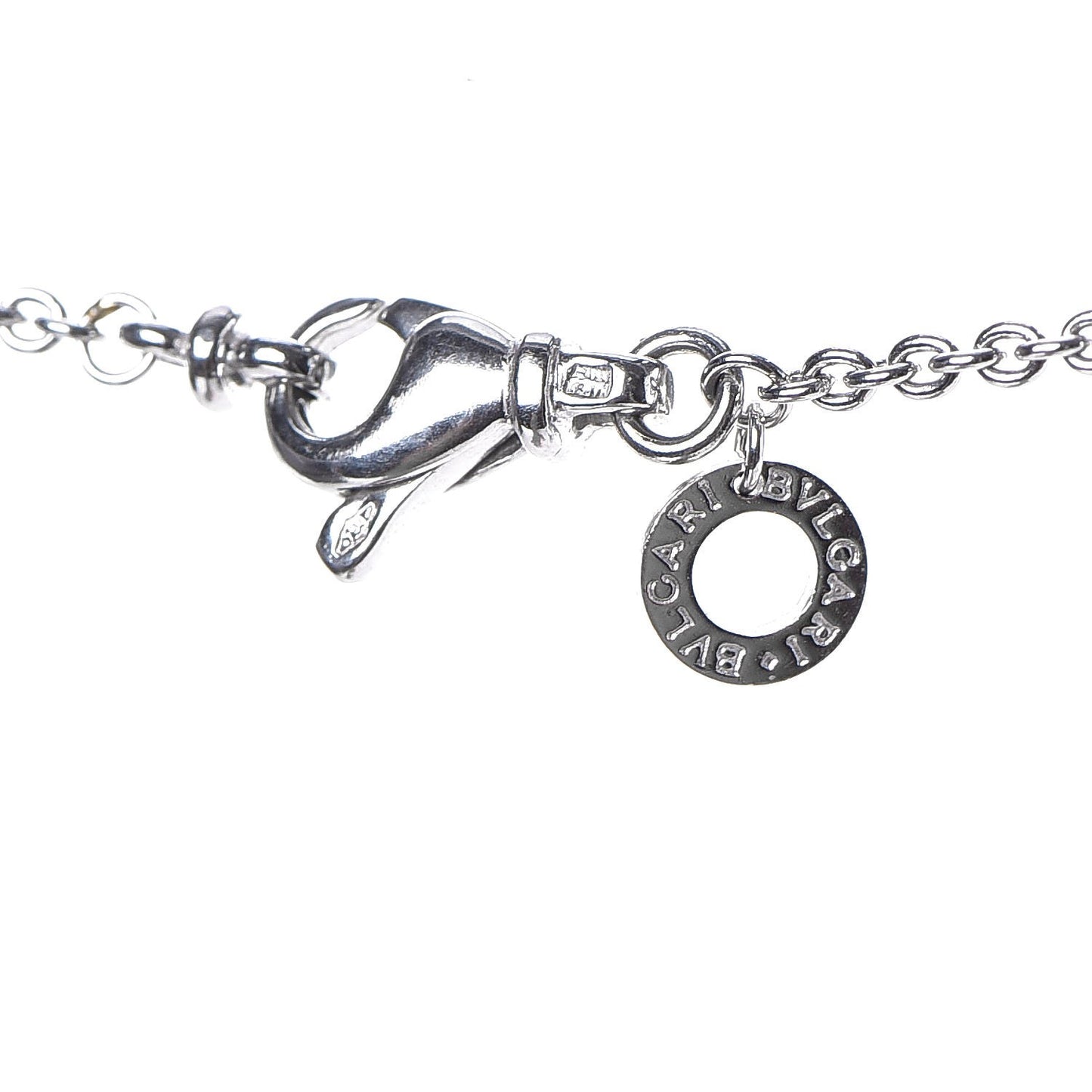 18K White Gold B.Zero1 Pendant Necklace