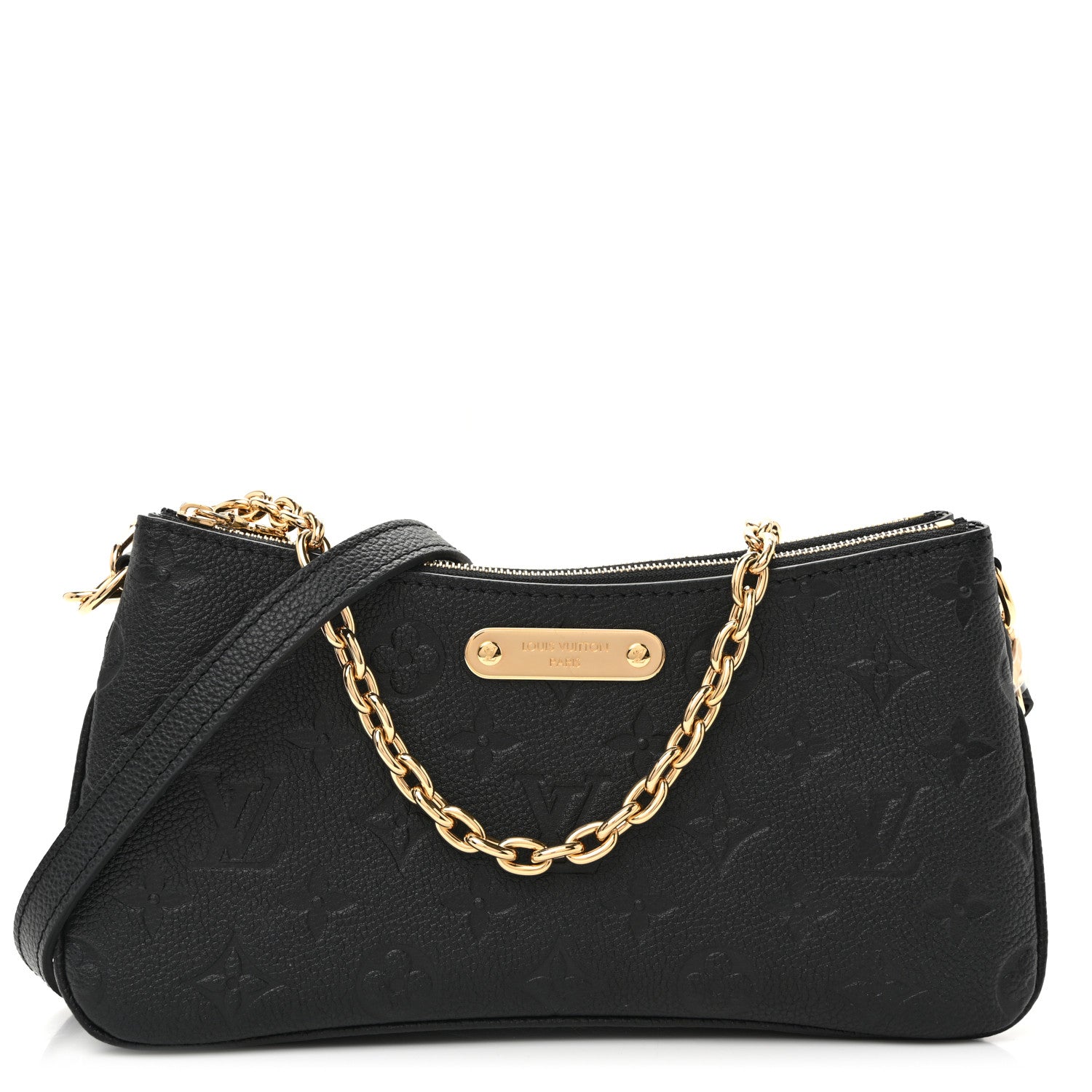 Louis Vuitton Empreinte Monogram Liv Pochette Black 1 of 9
