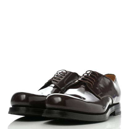 Gucci Calfskin Shade Lux Mens Lace Up Oxfords 8.5 Cocoa 3 of 15