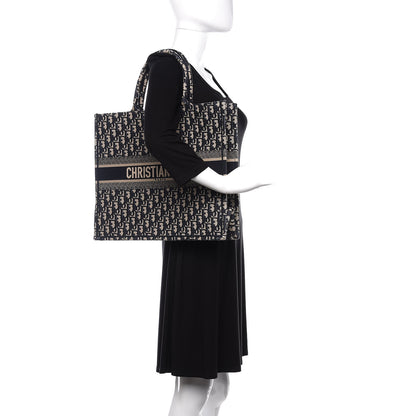 Christian Dior Oblique Book Tote Blue Multicolor 2 of 11