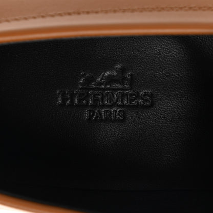 Hermes Calfskin Womens Destin Loafer 37.5 Naturel 7 of 8