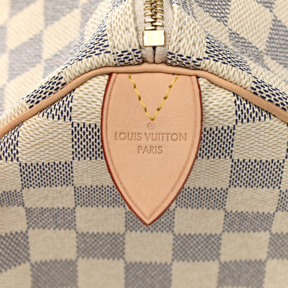 Louis Vuitton Damier Azur Speedy 35 6 of 13