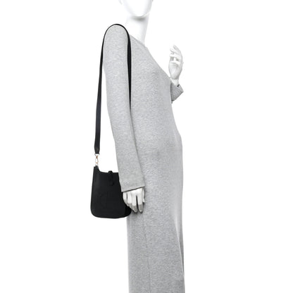 Hermes Taurillon Clemence Evelyne TPM Black 2 of 11