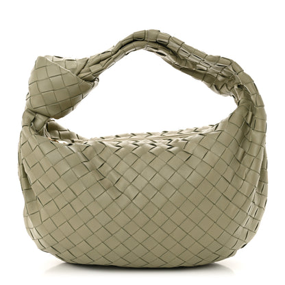Bottega Veneta Nappa Intrecciato Teen Jodie Hobo Travertine 1 of 10