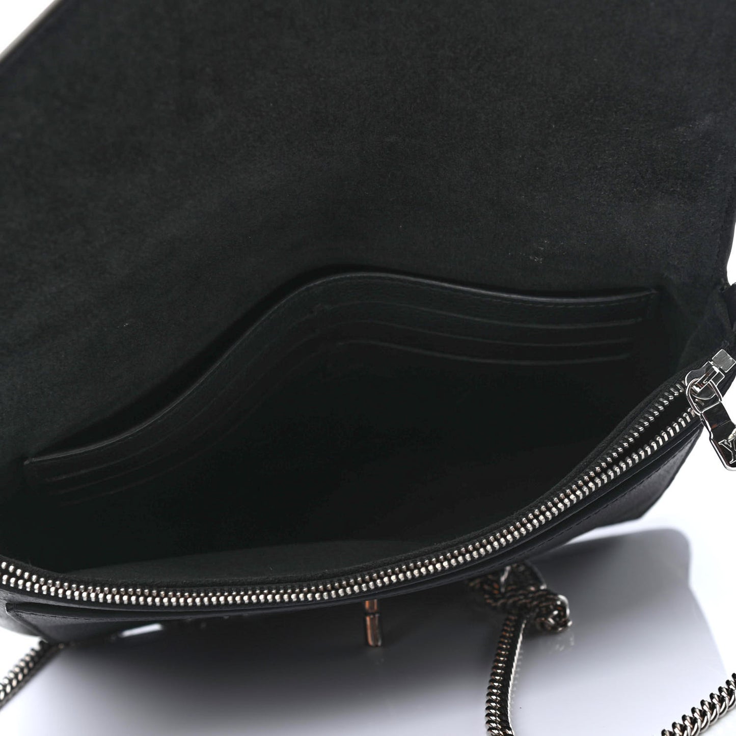 Soft Calfskin My Lockme Pochette Black