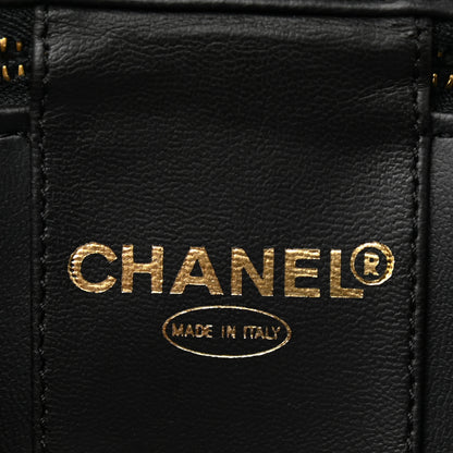 Chanel Patent Vanity Cosmetic Case Black 6 of 12
