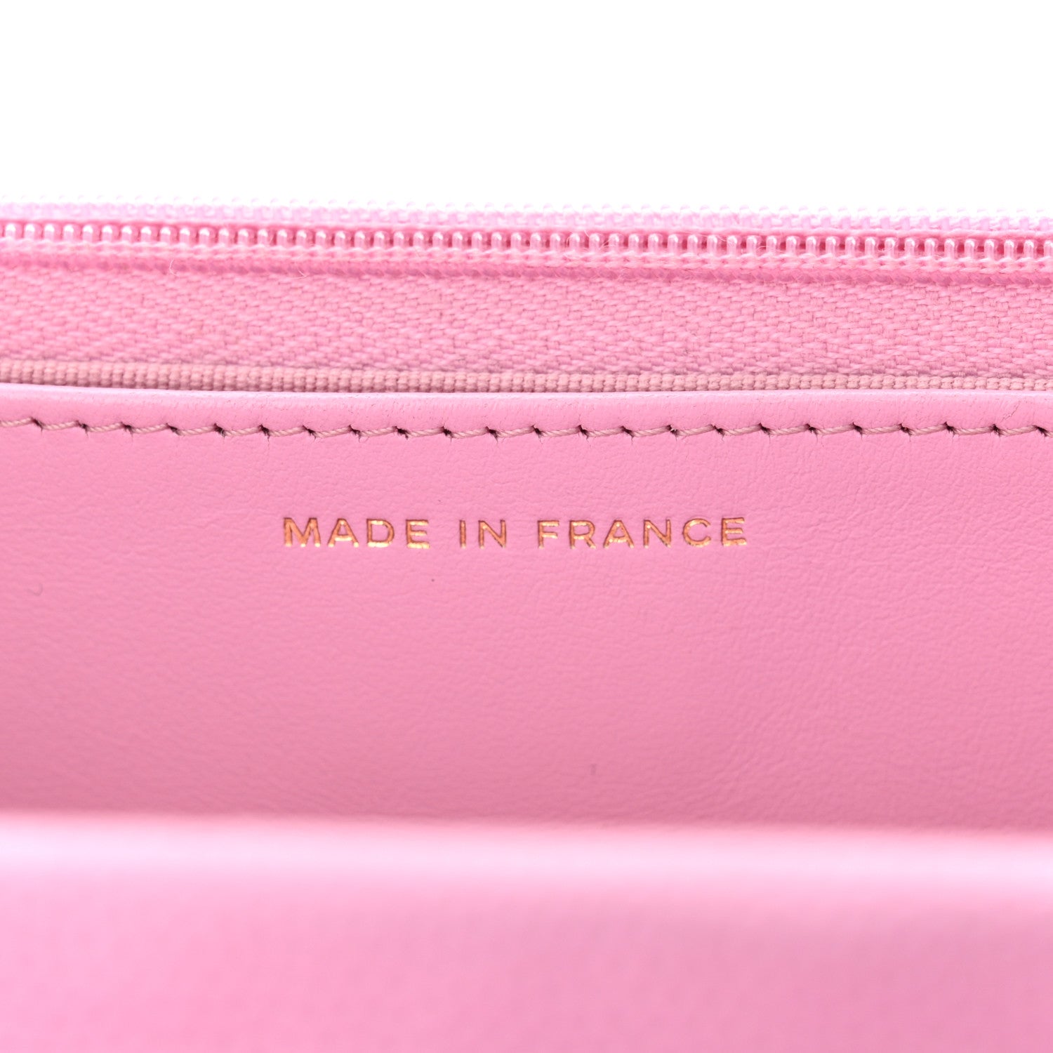 Chanel Caviar Quilted Wallet on Chain WOC Pink 7 of 12