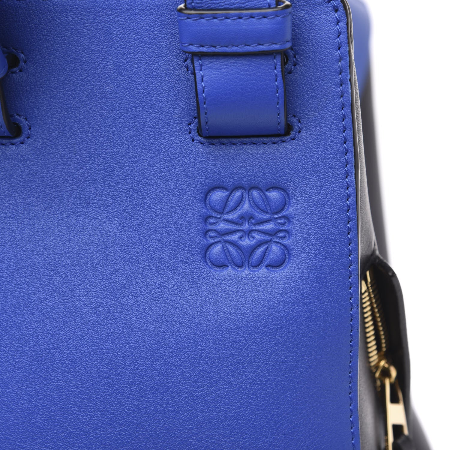 Loewe Calfskin Large Hammock Shoulder Bag Electric Blue 7 of 9