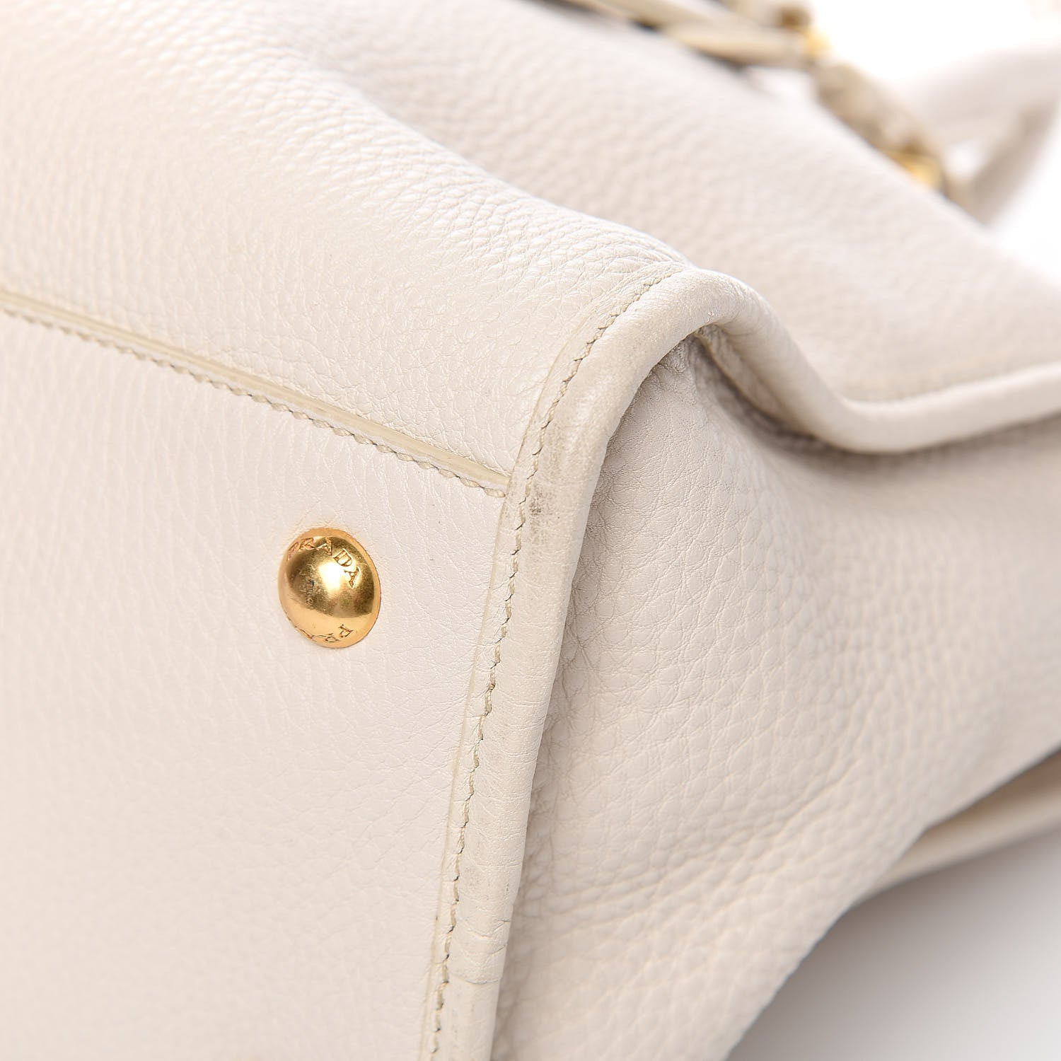 Prada Vitello Phenix Shopping Satchel Talco 9 of 14