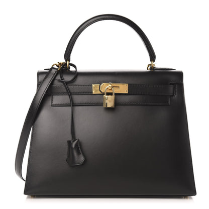 Hermes Box Kelly Sellier 28 Black 1 of 15