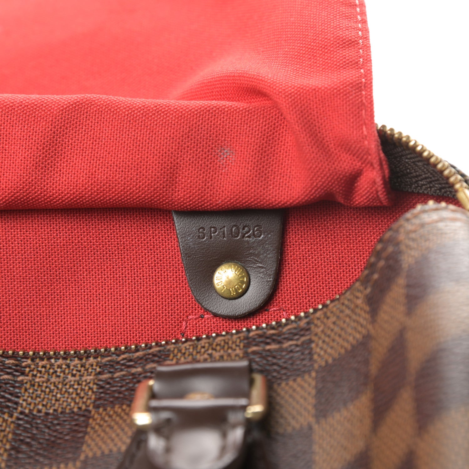 Louis Vuitton Damier Ebene Speedy 25 7 of 14