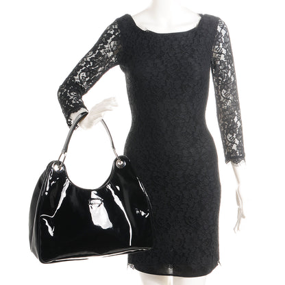 Gucci Vinyl Hobo Black 2 of 8