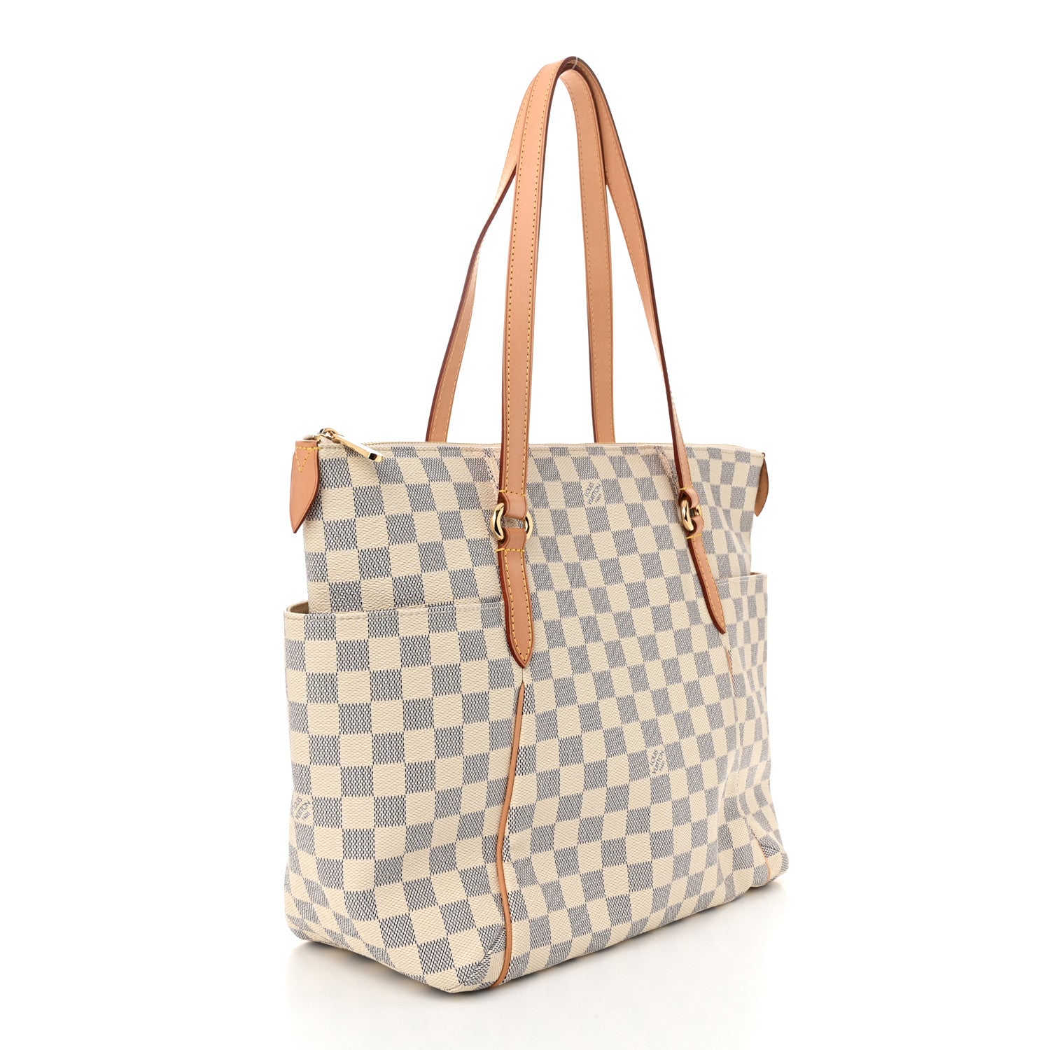 Louis Vuitton Damier Azur Totally MM 3 of 9
