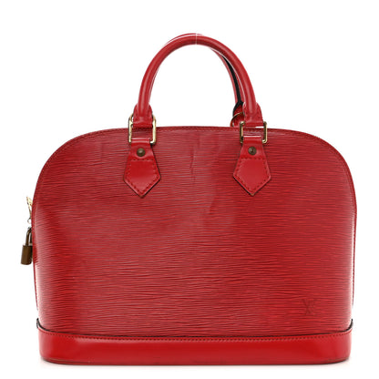 Louis Vuitton Epi Alma PM Carmine 1 of 14