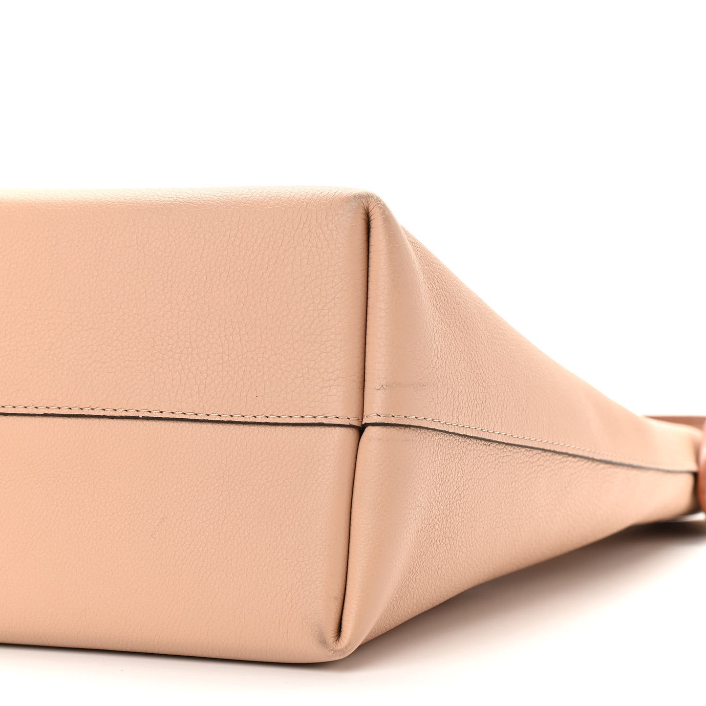 Calfskin Lockme Hobo Beige