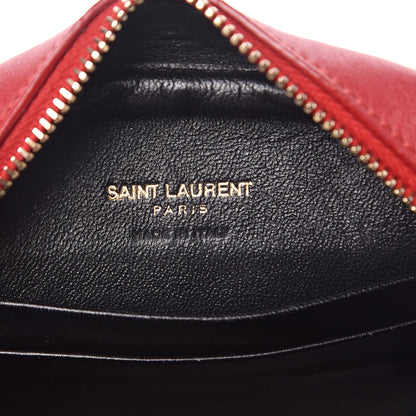 Saint Laurent Nappa Monogram Blogger Bag New Red 6 of 8