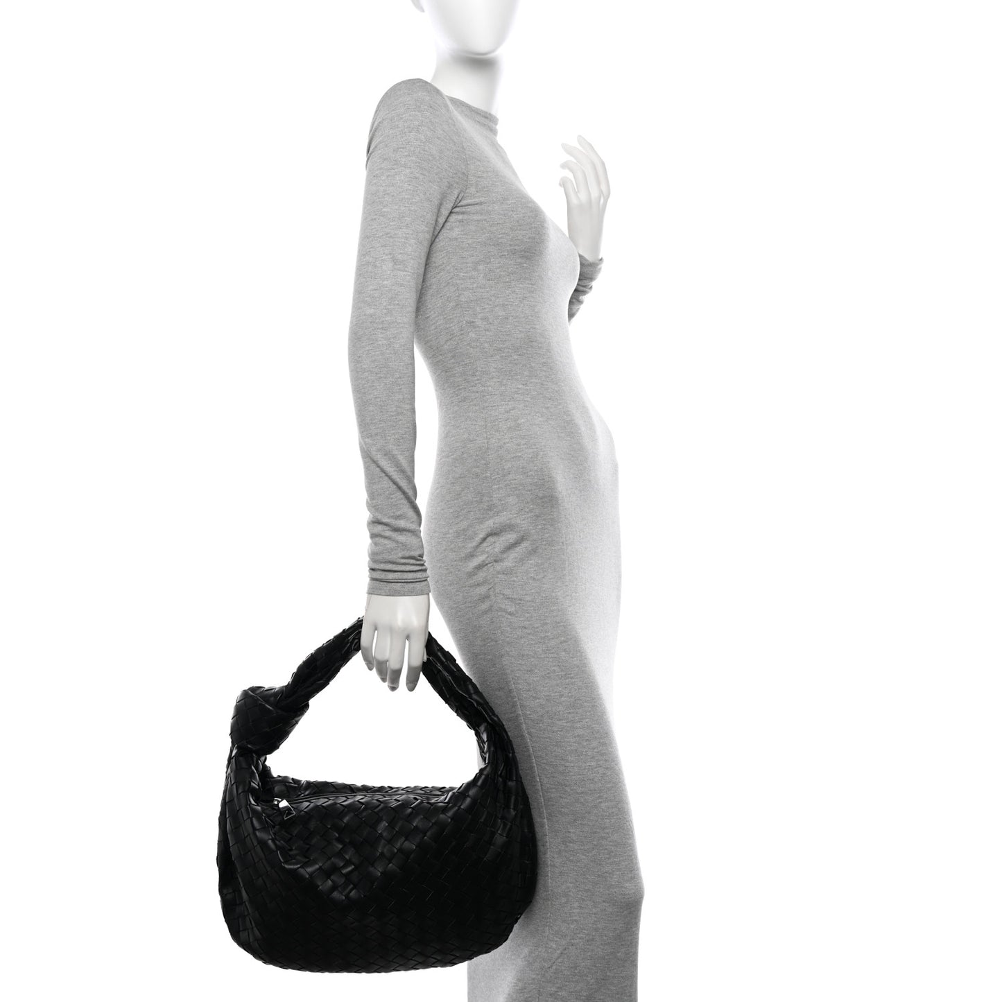 Nappa Intrecciato Small Jodie Black