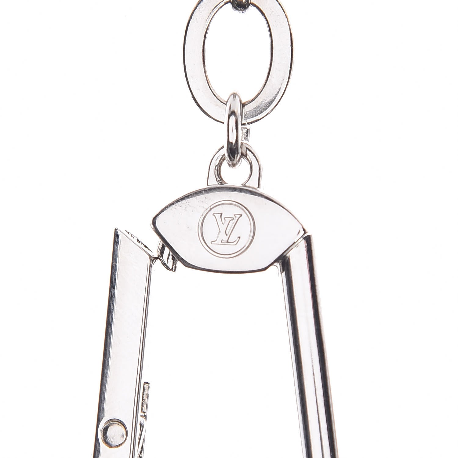 Louis Vuitton Ice Ball Key Holder Charm Silver 3 of 5