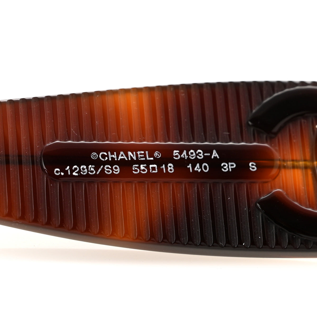 Acetate Polarized Rectangle Sunglasses 5493-A Tortoise