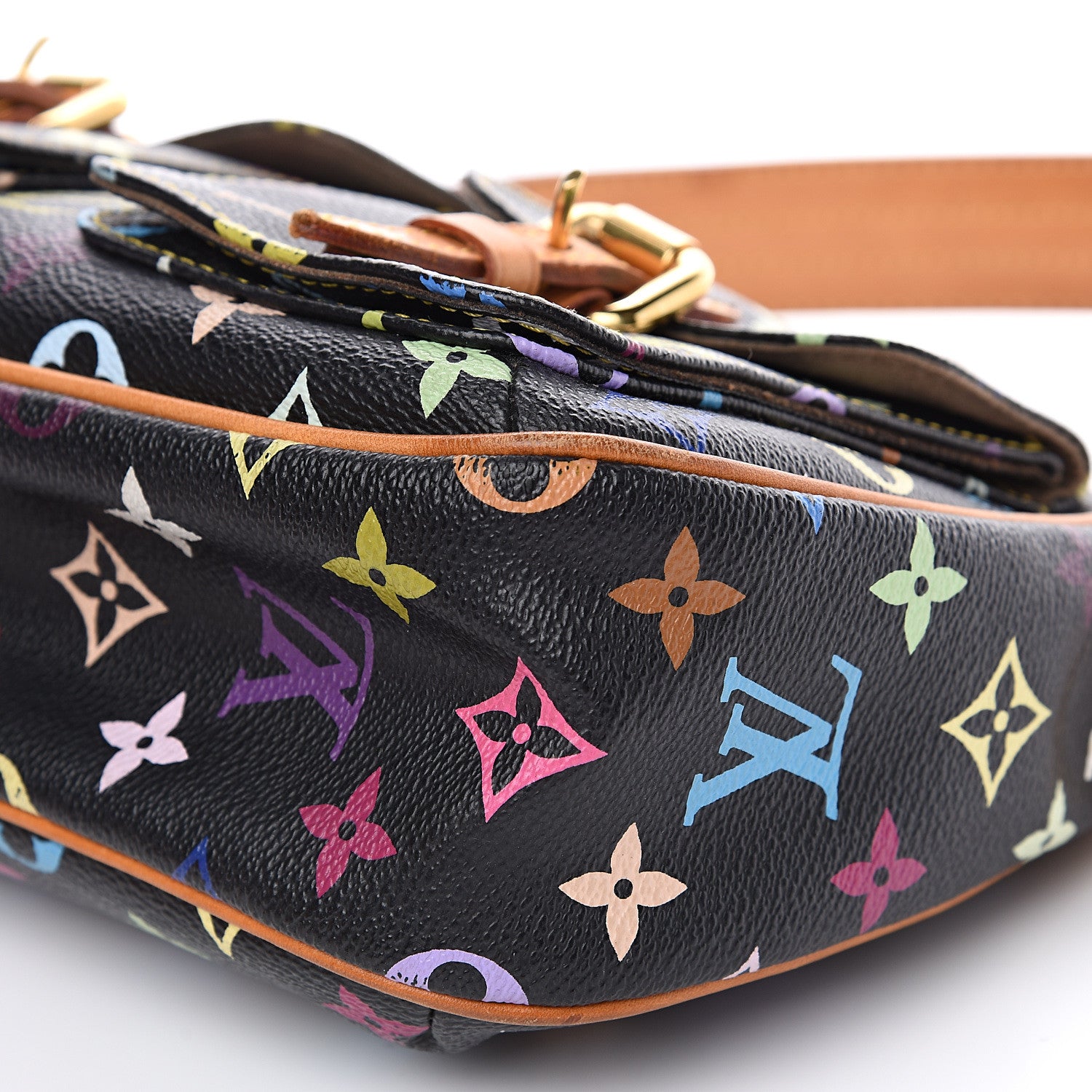 Louis Vuitton Monogram Multicolor Lodge PM Black 8 of 16