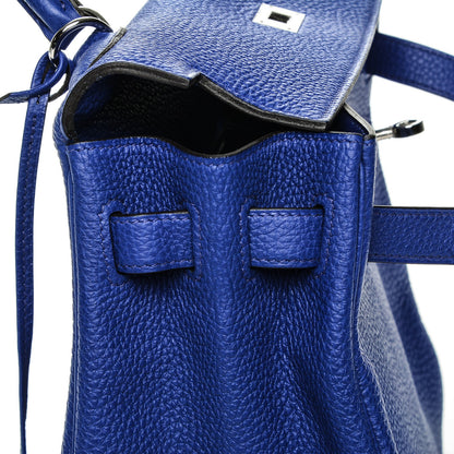 Hermes Togo Kelly Retourne 32 Bleu Electrique 16 of 25
