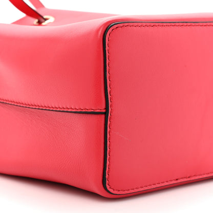 Valentino Garavani Nappa Mini Vlogo Bucket Bag Rouge Pur 10 of 12