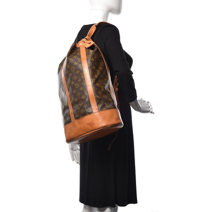 Louis Vuitton Monogram Randonnee GM Backpack 2 of 28