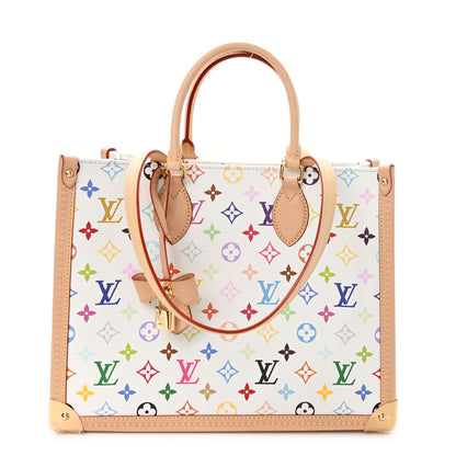 Louis Vuitton LV X TM Monogram Multicolor Onthego MM White 1 of 9