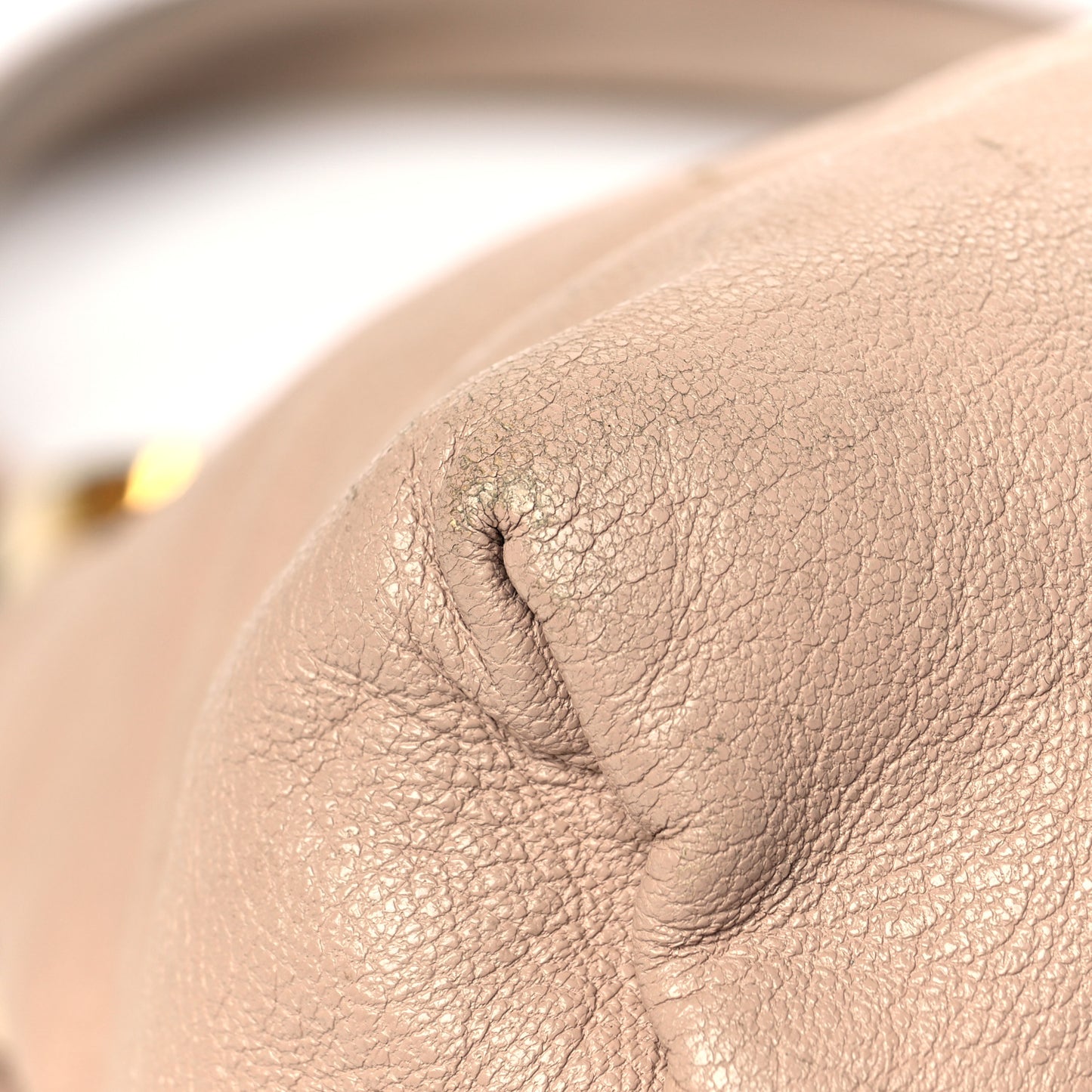 Lambskin Paradise Rio Satchel Beige