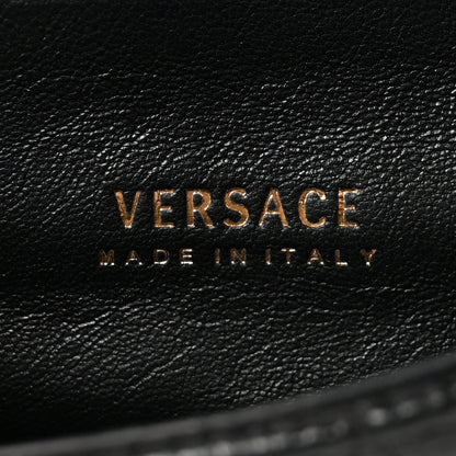 Versace Nappa Quilted Studded Virtus Evening Bag Black 6 of 9