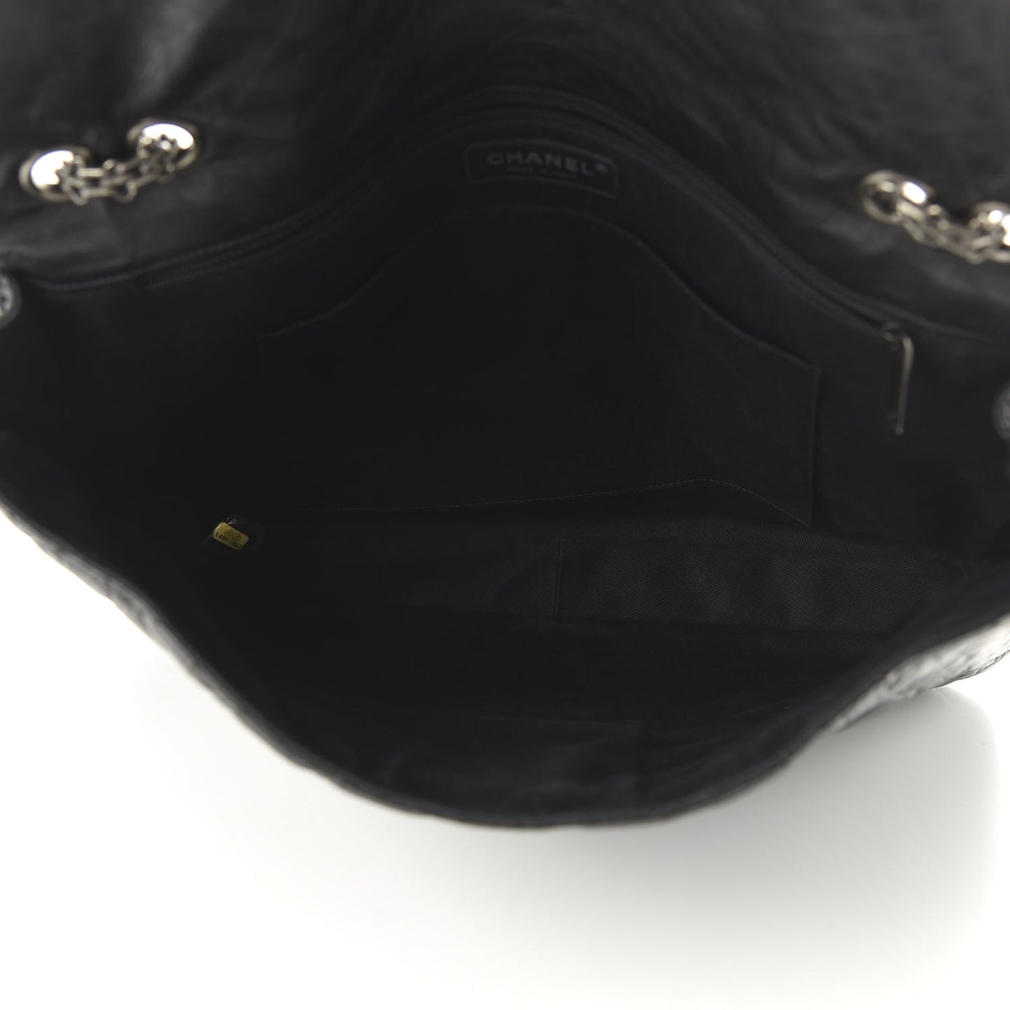 Aged Calfskin Reissue XL Maxi Flap Black