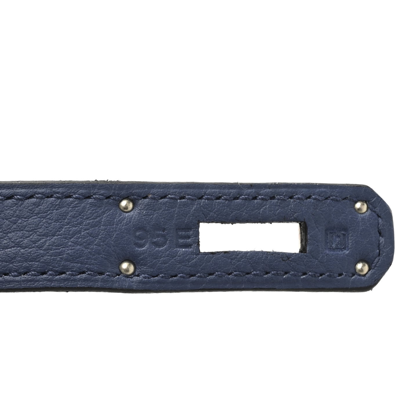 Togo Birkin 35 Bleu Brighton