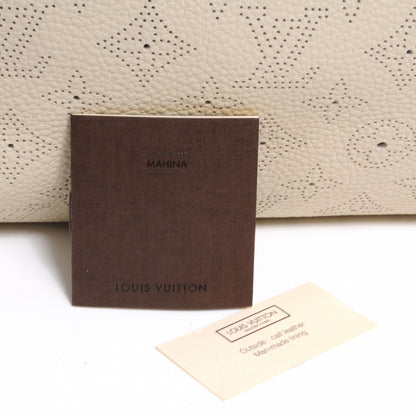 Louis Vuitton Mahina Cirrus MM Ivory 8 of 8