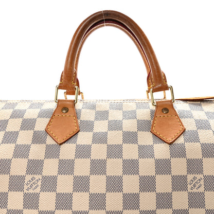 Louis Vuitton Damier Azur Speedy 35 8 of 10