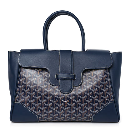 Goyard Goyardine Saigon Tote Navy 1 of 8