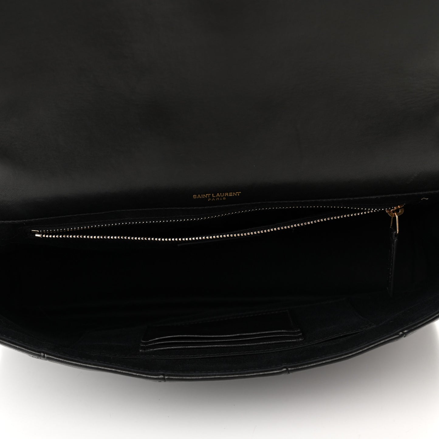 Lambskin Patchwork Monogram Large Jamie Black