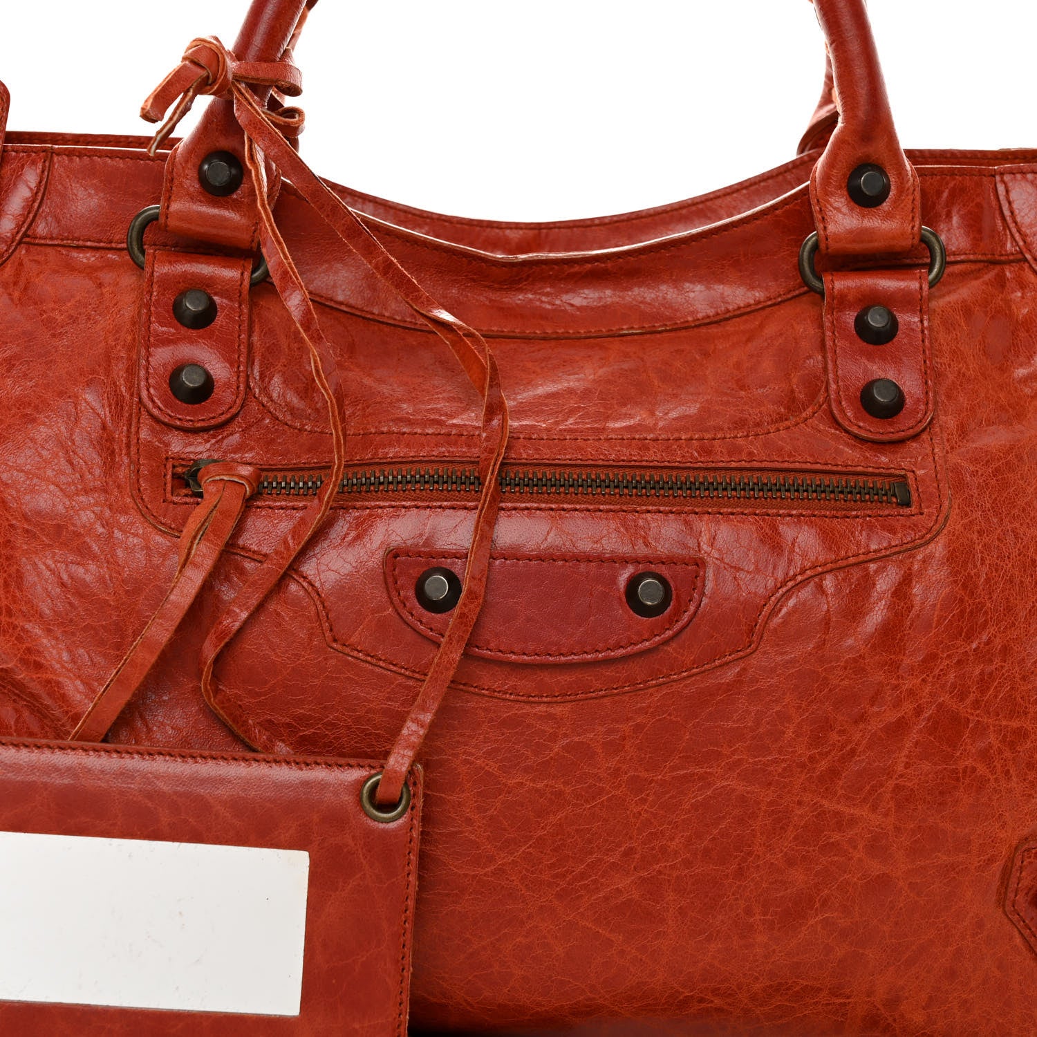 Balenciaga Agneau Classic Hardware City Rouille 7 of 9