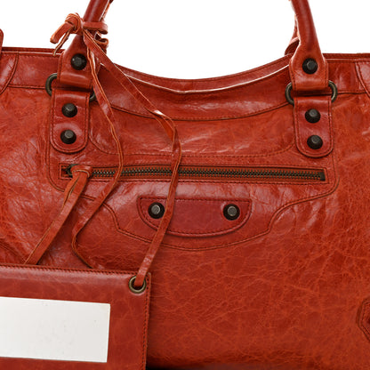 Balenciaga Agneau Classic Hardware City Rouille 7 of 9