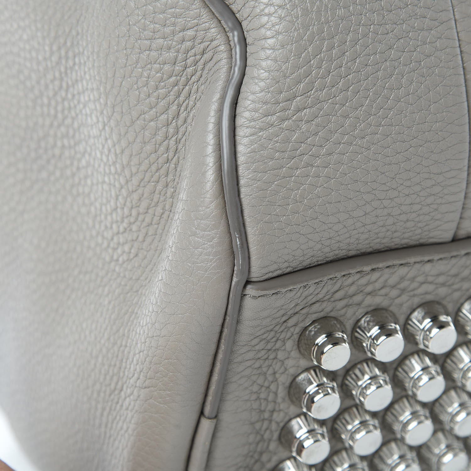 Alexander Wang Soft Pebbled Lambskin Rocco Oyster 11 of 11