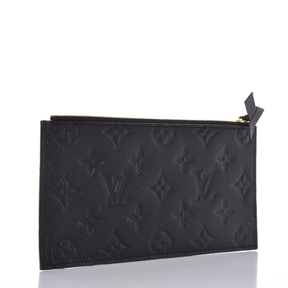 Louis Vuitton Empreinte Felicie Chain Wallet Zippered Insert Black 3 of 6