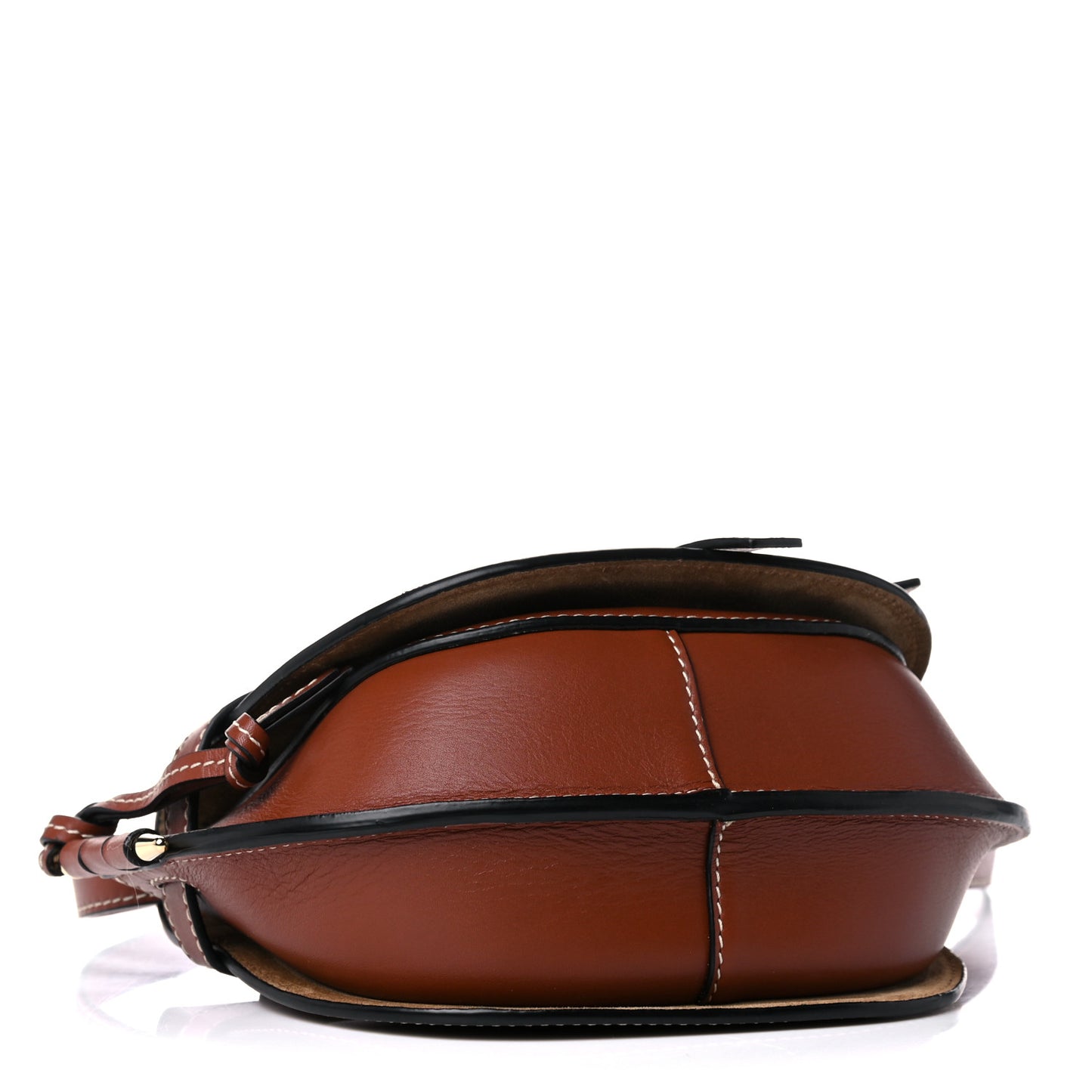 Calfskin Mini Gate Belt Bag Brick